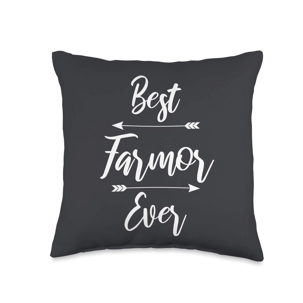 3267 Best Farmor Ever Gift Throw Pillow